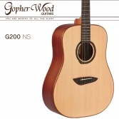 GOPHERWOOD 고퍼우드 G200 드레드 넛 바디 NS(무광) 어쿠스틱 기타 통기타