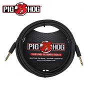 PIG HOG BLACK WOVEN 3m INSTRUMENT CABLE 피그 호그 블랙 우븐 3미터 악기용 케이블