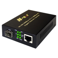 N-net 엔넷 NT-3011SFP 10/100/1000M Gigabit Ethernet Media Converter