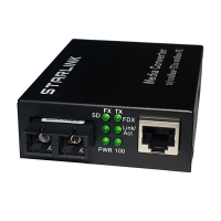 유비큐넷 SL-200SCS/U STARLINK 100FX 싱글모드 광컨버터 USB전원지원
