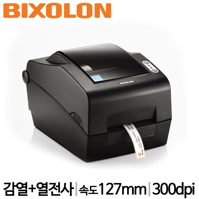[빅솔론] SLP-TX403 바코드프린터 열전사전용 300dpi BIXOLON