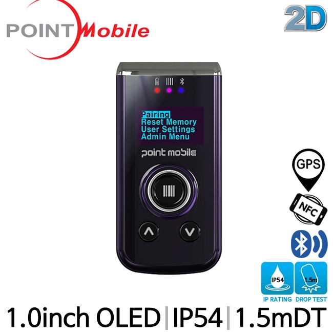[포인트모바일] PM3 바코드스캐너 무선 1D 2D Point Mobile