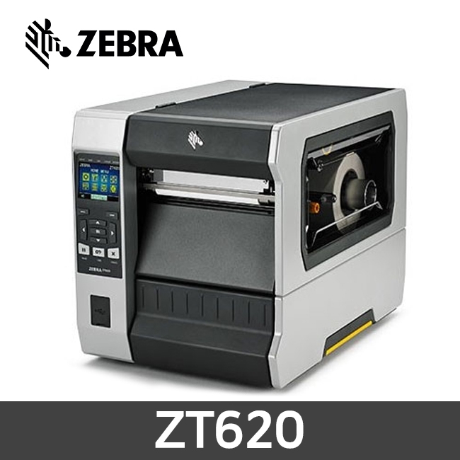 [지브라] ZT620 산업용 바코드프린터 203dpi 300dpi 열전사 감열 ZEBRA