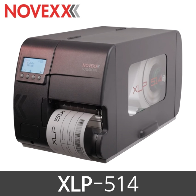 [노벡스] XLP-514 산업용 바코드프린터 열전사 (XLP-504/AP5.4 후속) NOVEXX
