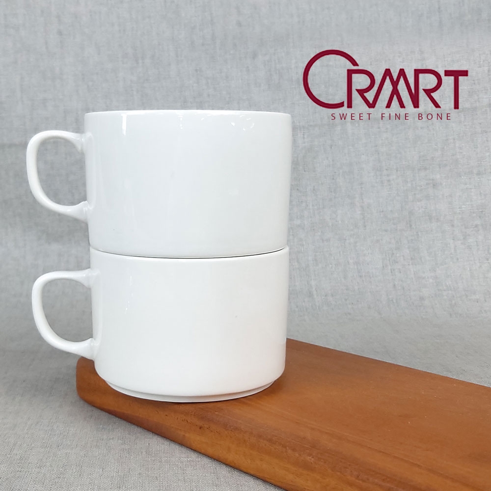 크레아트 컵 E0296-1/C 300ml 머그 레스토랑 스프 카페