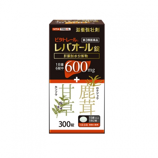 일본 비타토레루 레바올정 300정(자양강장제)