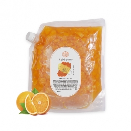 수제과일청 오렌지청 큐브 2kg
